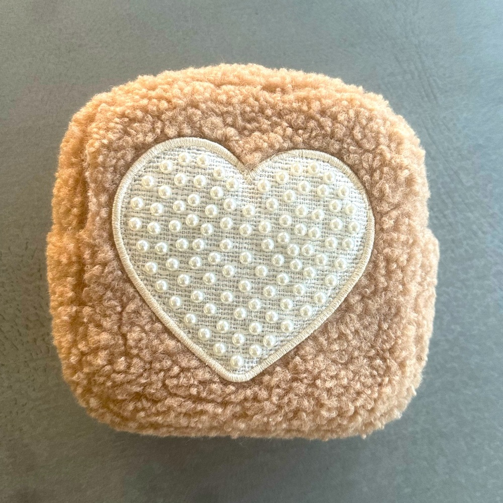 Stoney Clover Lane cozy collection mini pouch in Hazelnut